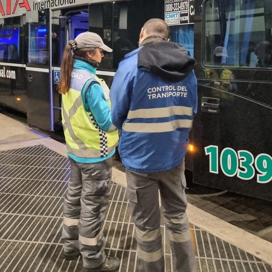 Controles de CNRT en transporte de larga distancia