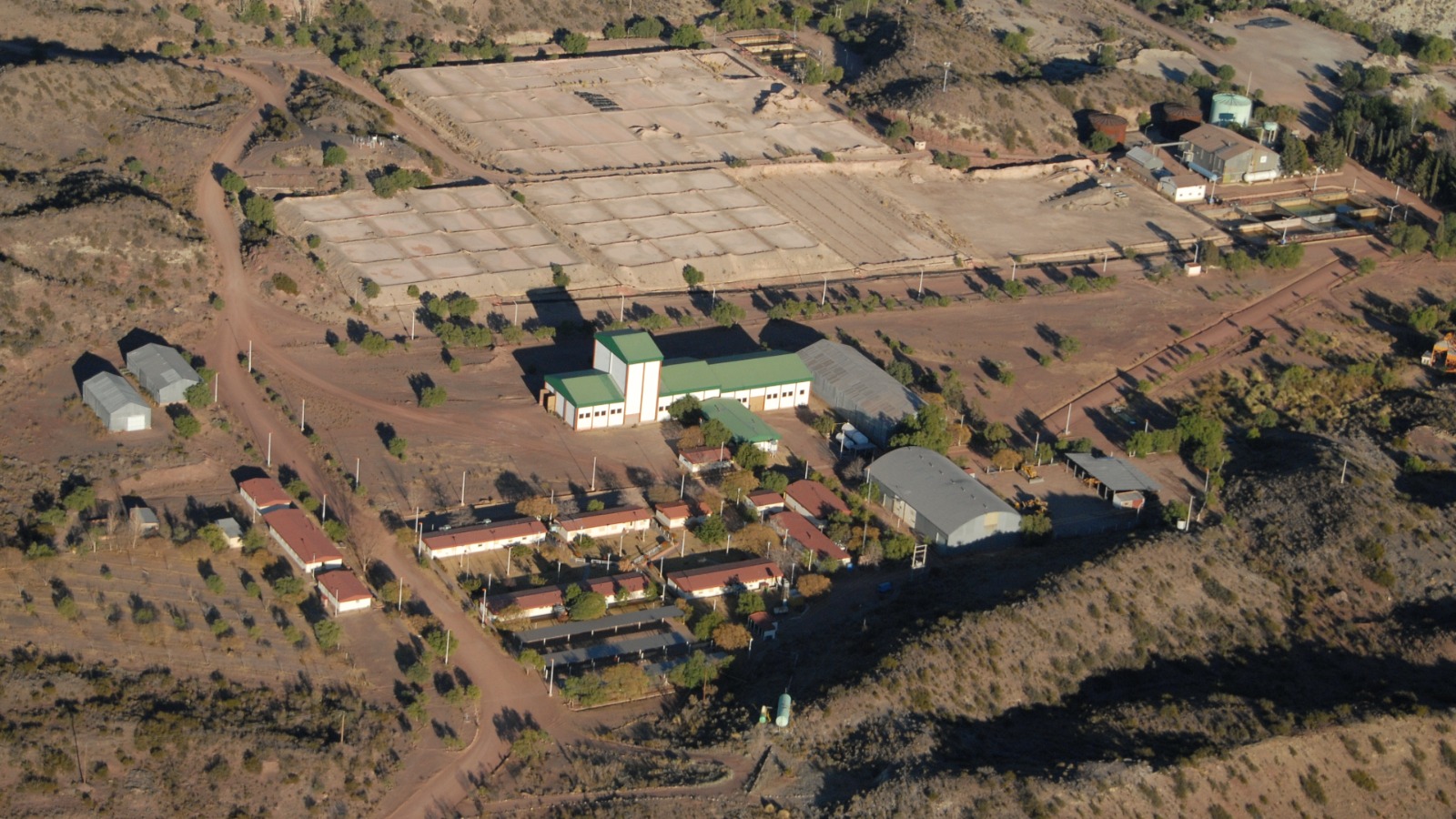 Panorámica del Complejo Minero Fabril San Rafael